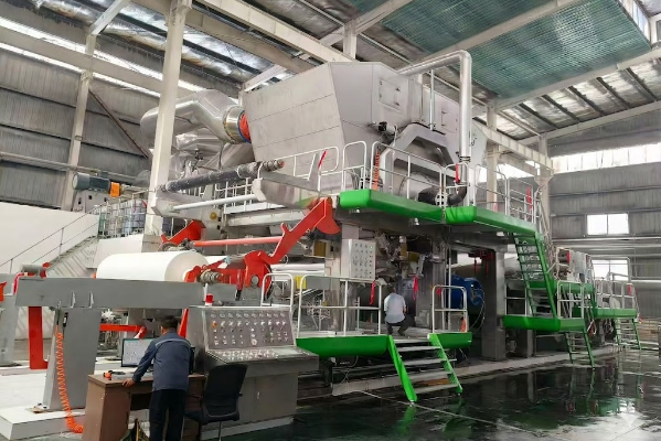 Industrial paper machine project budget evaluation