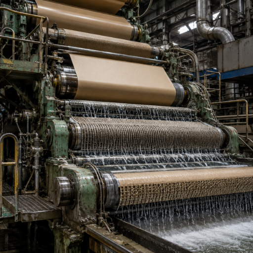 Packaging & recycled board fabric application