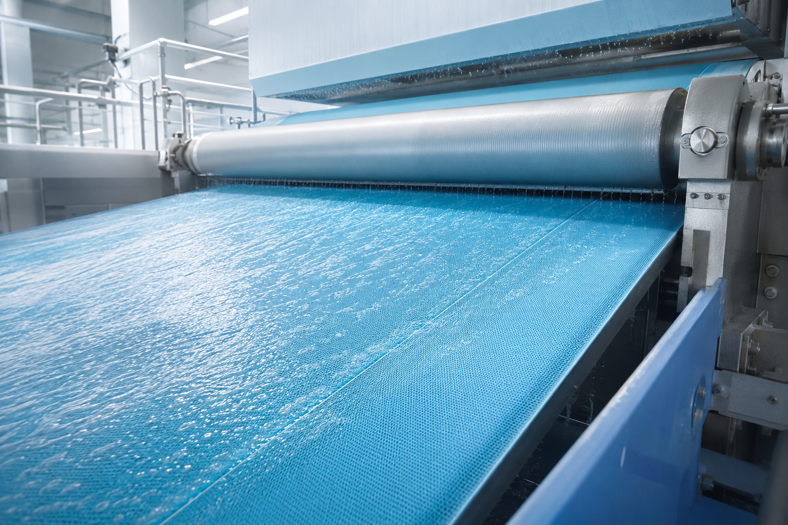 Machine speed impact on forming fabric