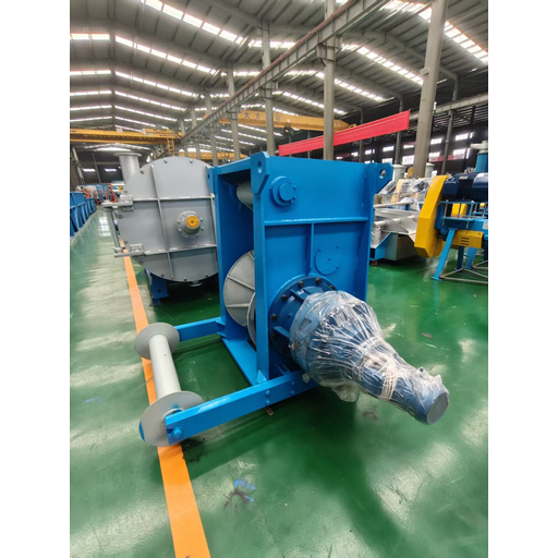 Detailed view of Paper Rewinder machinery