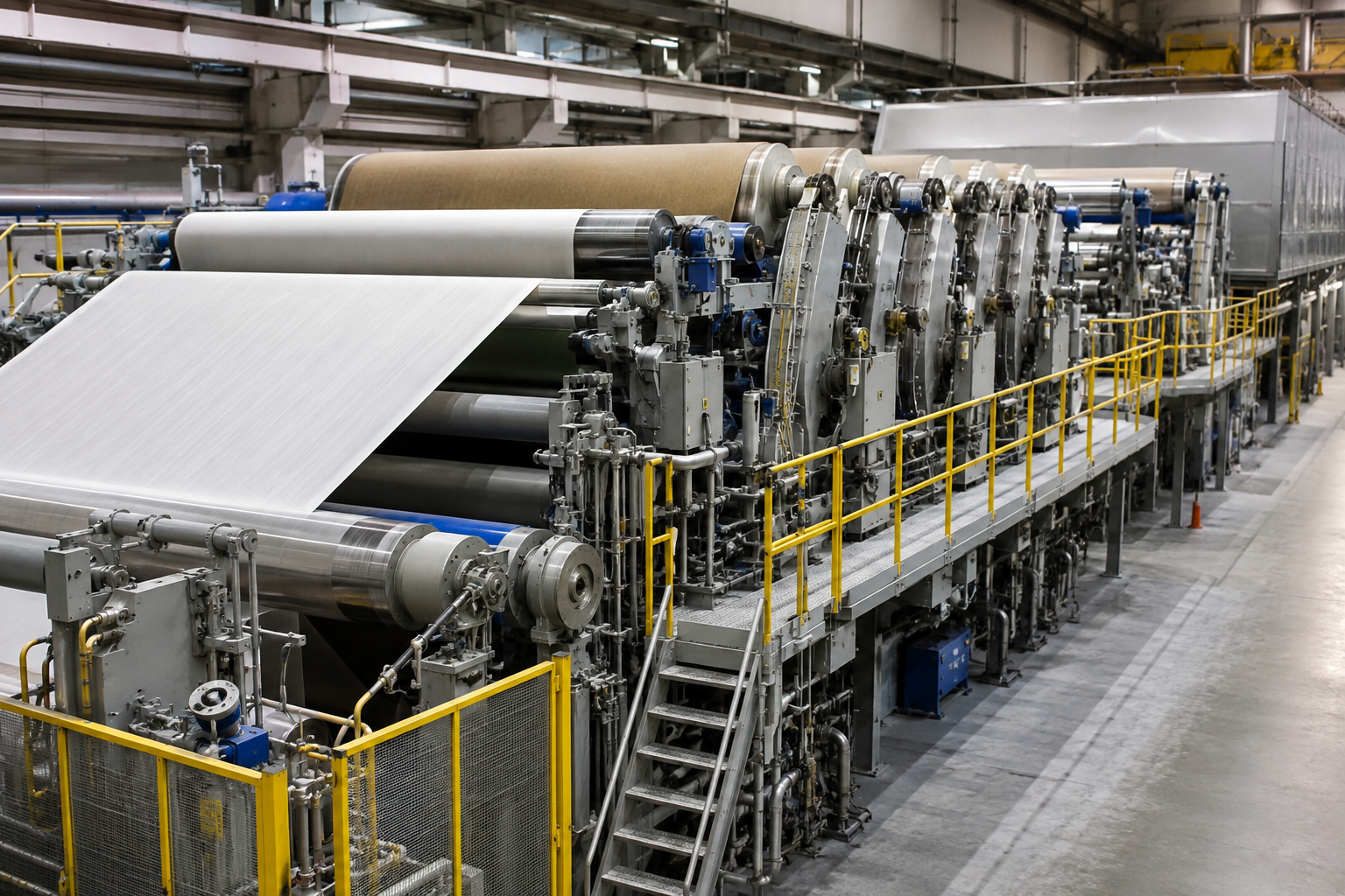 Paper machine press section rebuild for capacity expansion