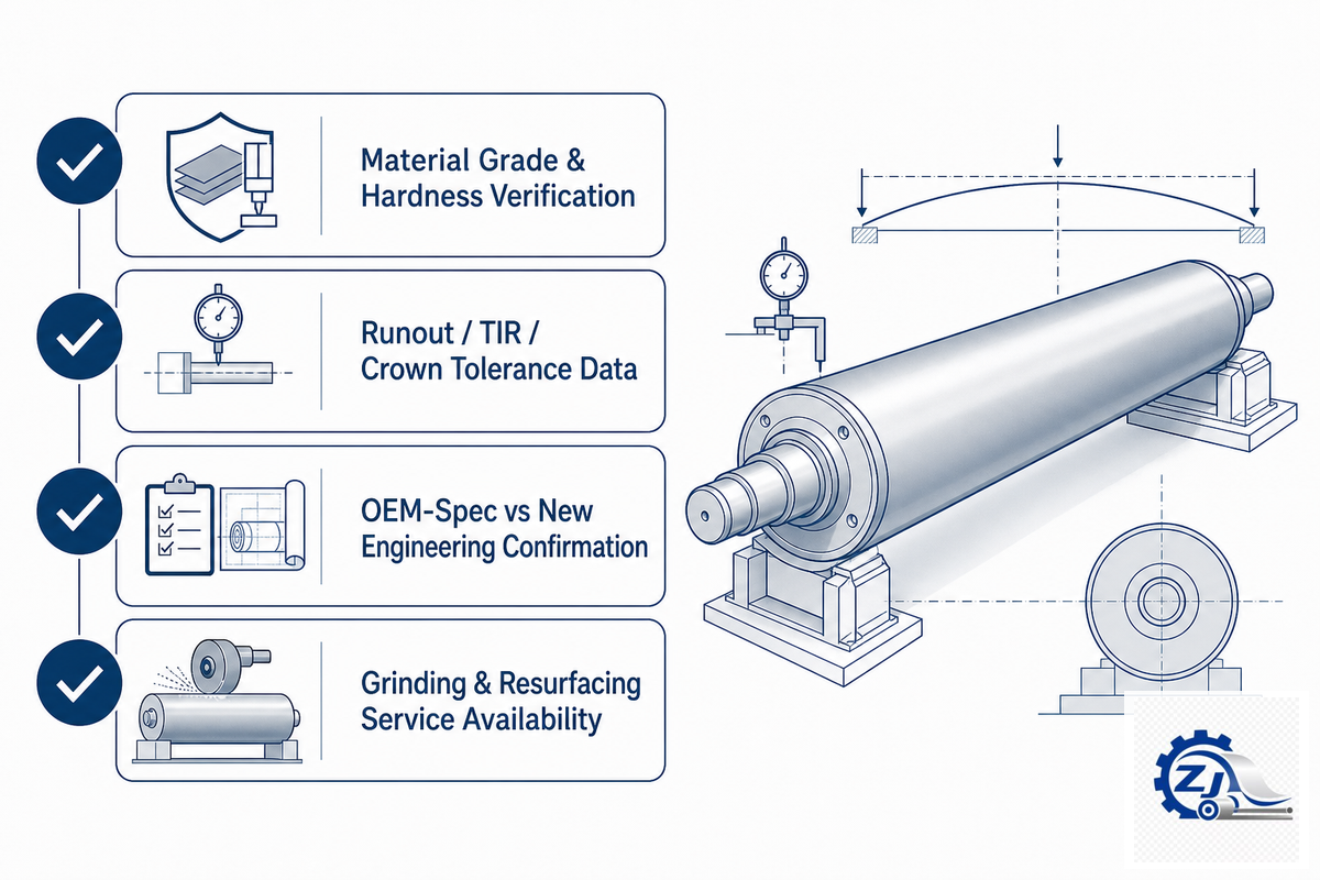 Choosing and Sourcing a Calender Roll: What to Ask a Supplier — Zejiang Paper Machinery