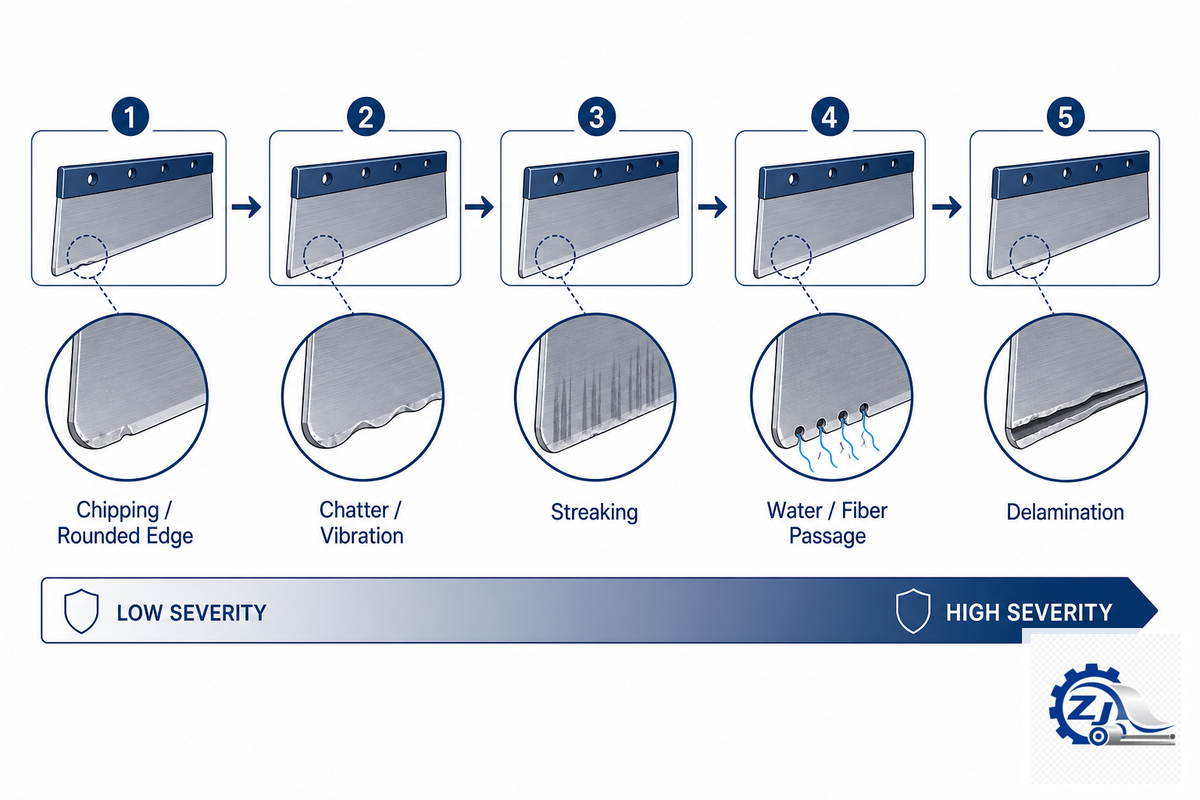 Signs of Wear and When to Replace a Doctor Blade — Zejiang Paper Machinery