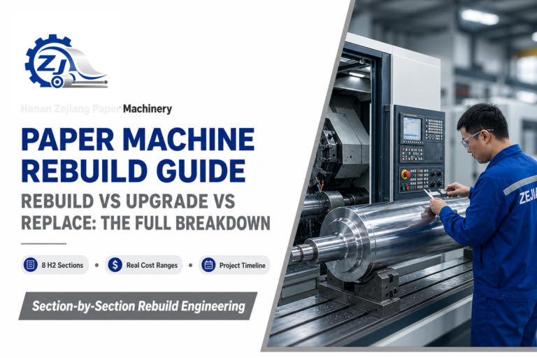 Paper Machine Rebuild Guide: 8 Things to Know First