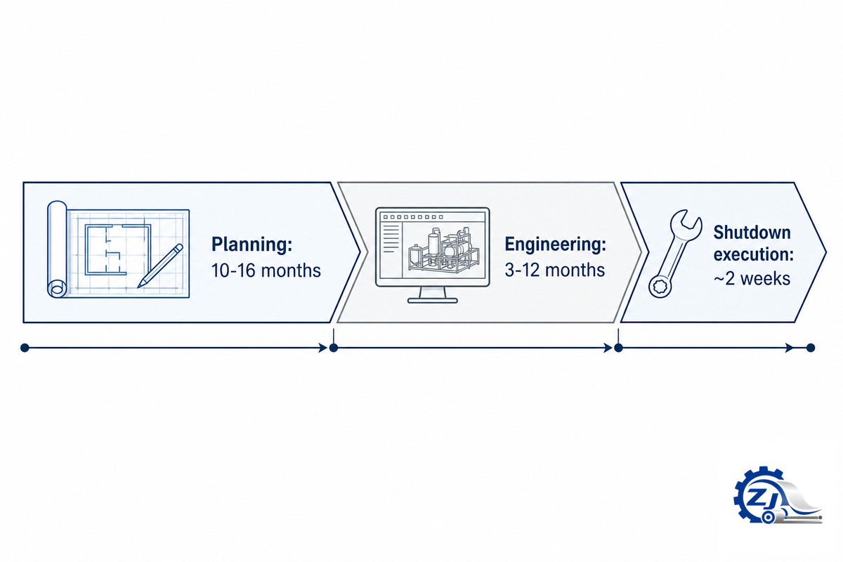 How a Rebuild Project Actually Runs (Planning → Execution → Commissioning) — Zejiang