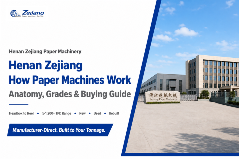 Industrial Paper Machines: How They Work [2026 Guide]