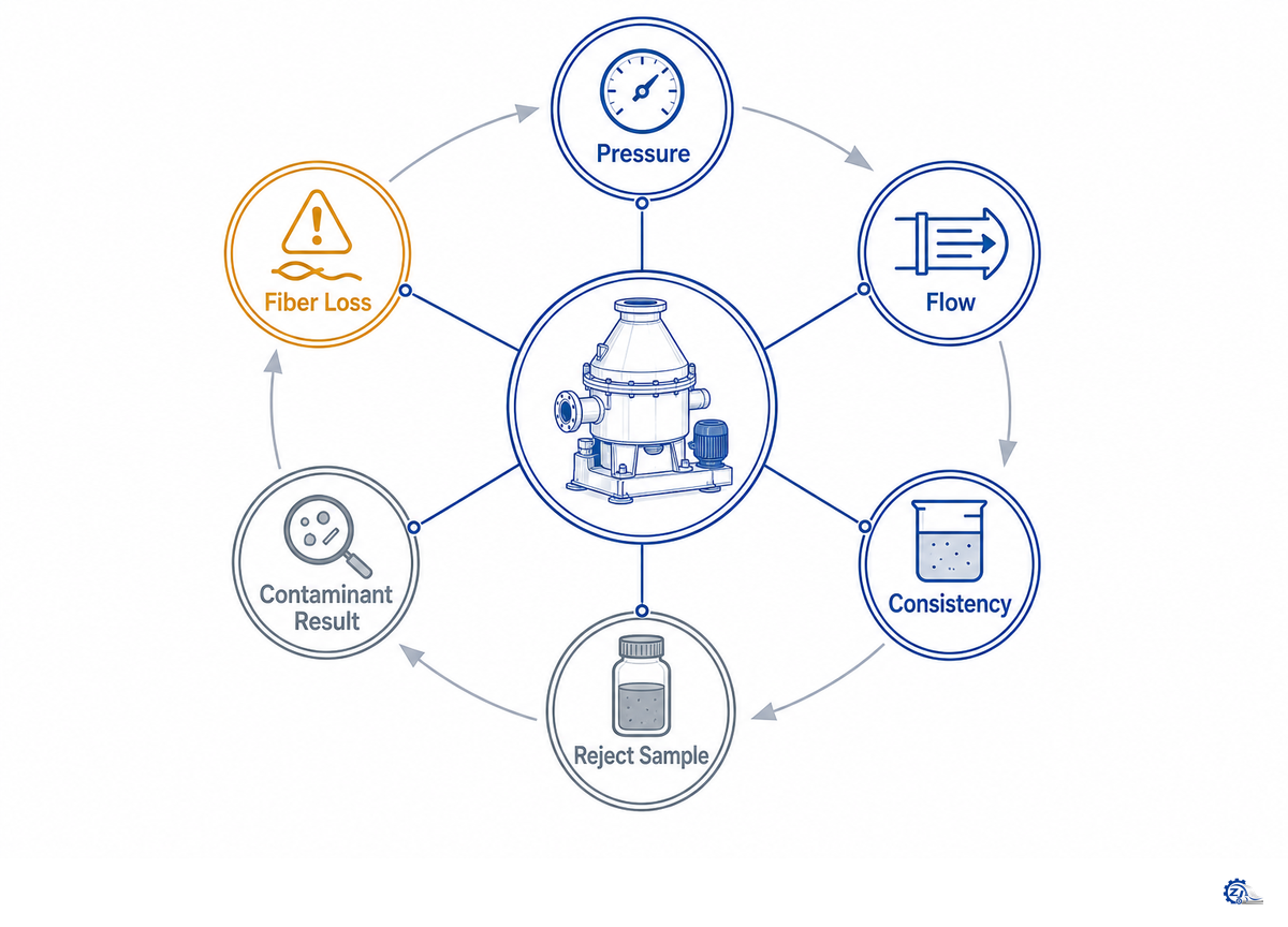 Read Pressure, Flow, Consistency, and Reject as One Evidence Set — Zejiang Paper Machinery