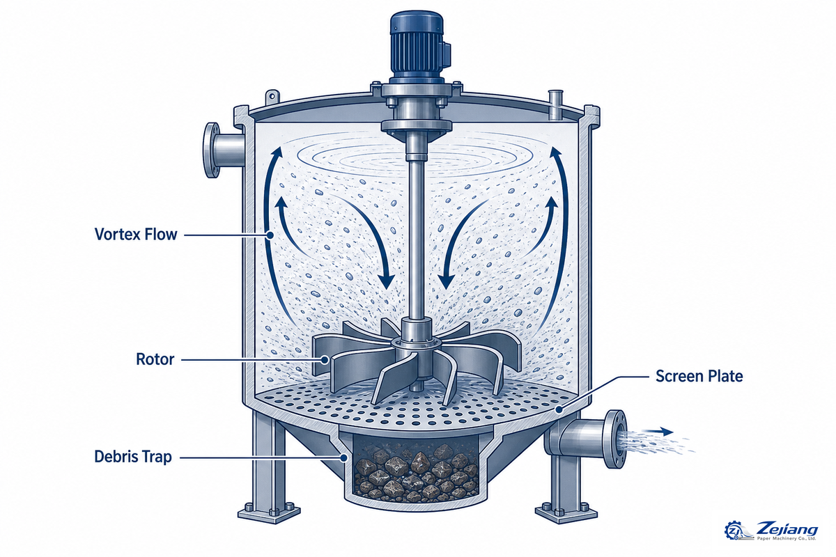 How a Pulper Machine Works — Henan Zejiang Paper Machinery