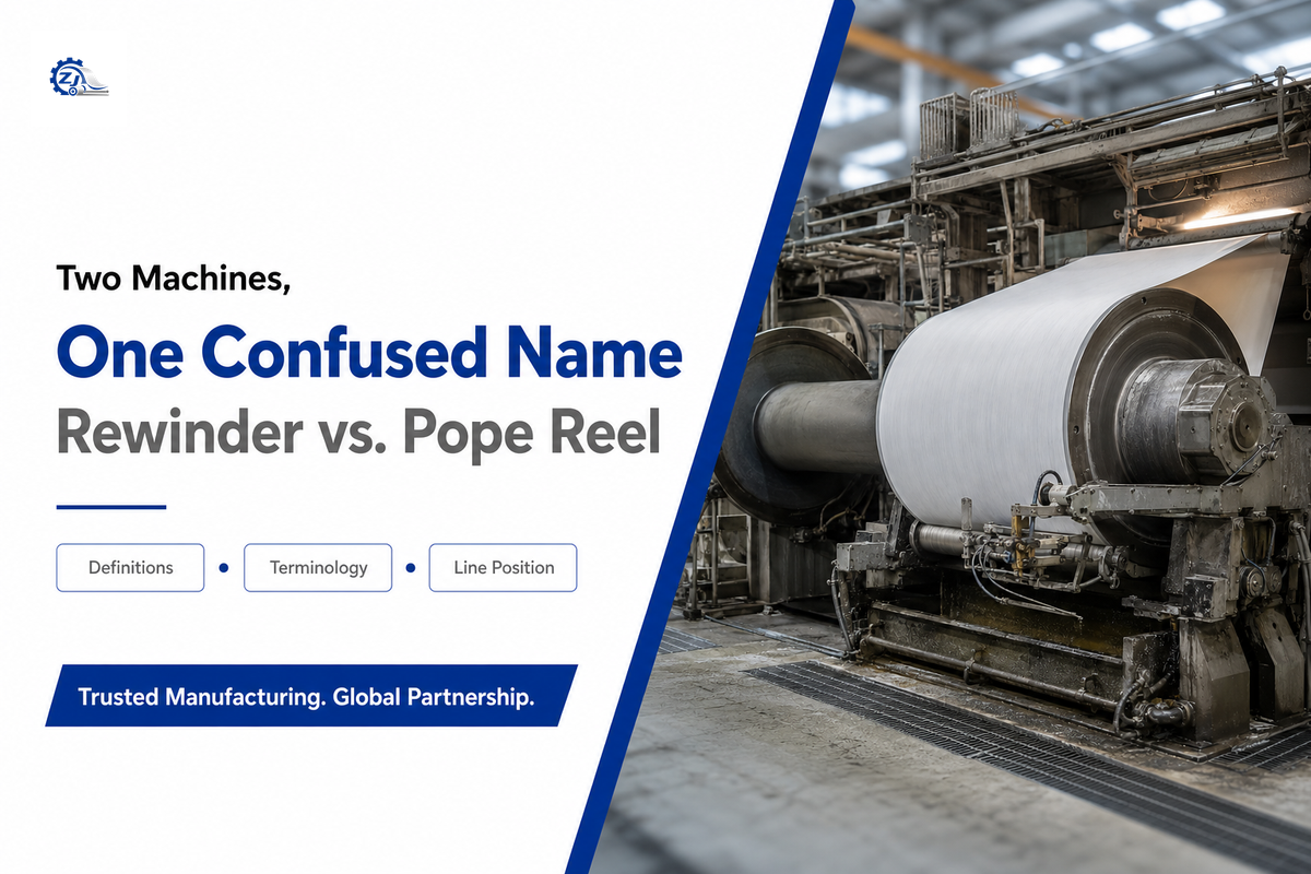 What Is a Paper Rewinder? What Is a Pope Reel?