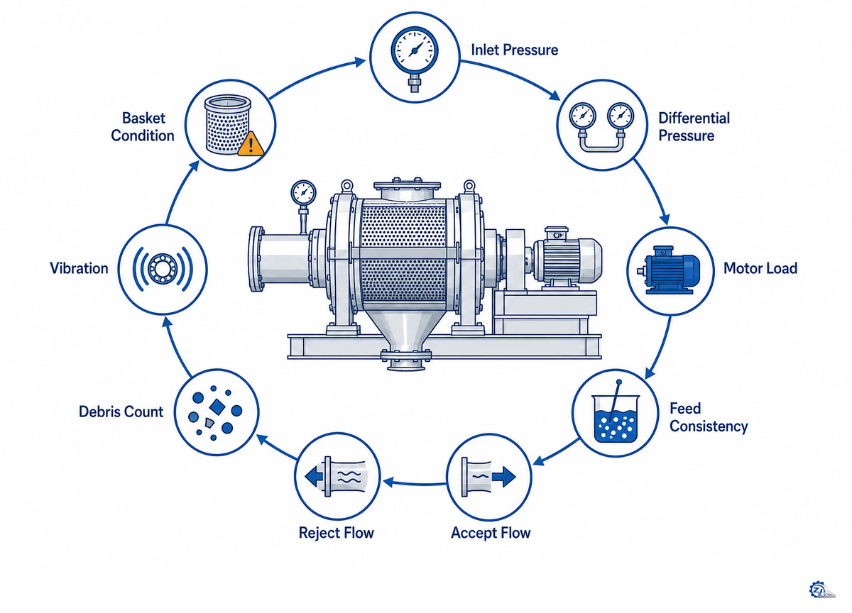 Build the 9-Signal Screen Health Loop — Zejiang Paper Machinery