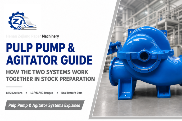 Pulp Pump and Agitator Systems Explained (2026 Guide)