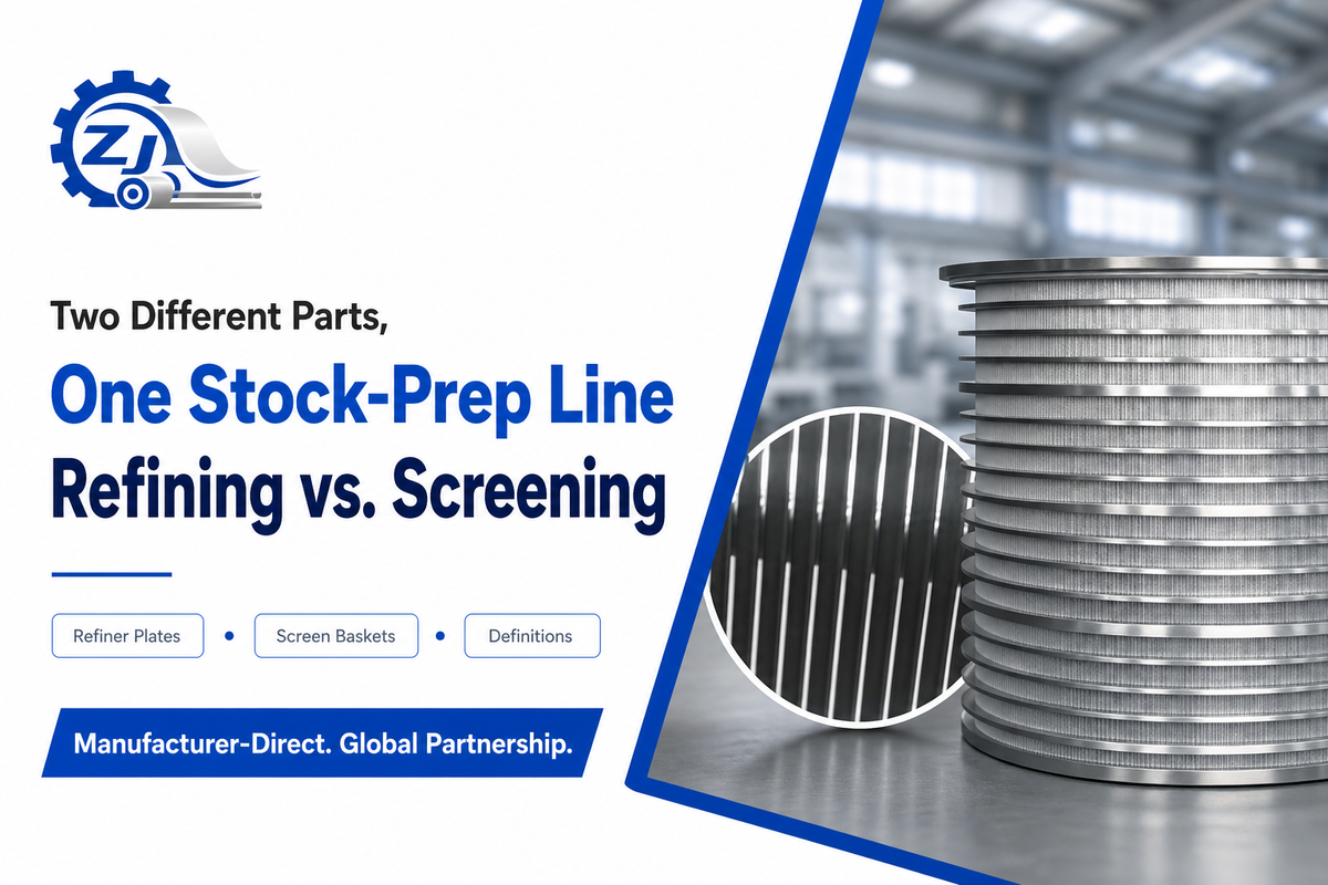 What Are Refiner Plates and Screen Baskets? — Zejiang