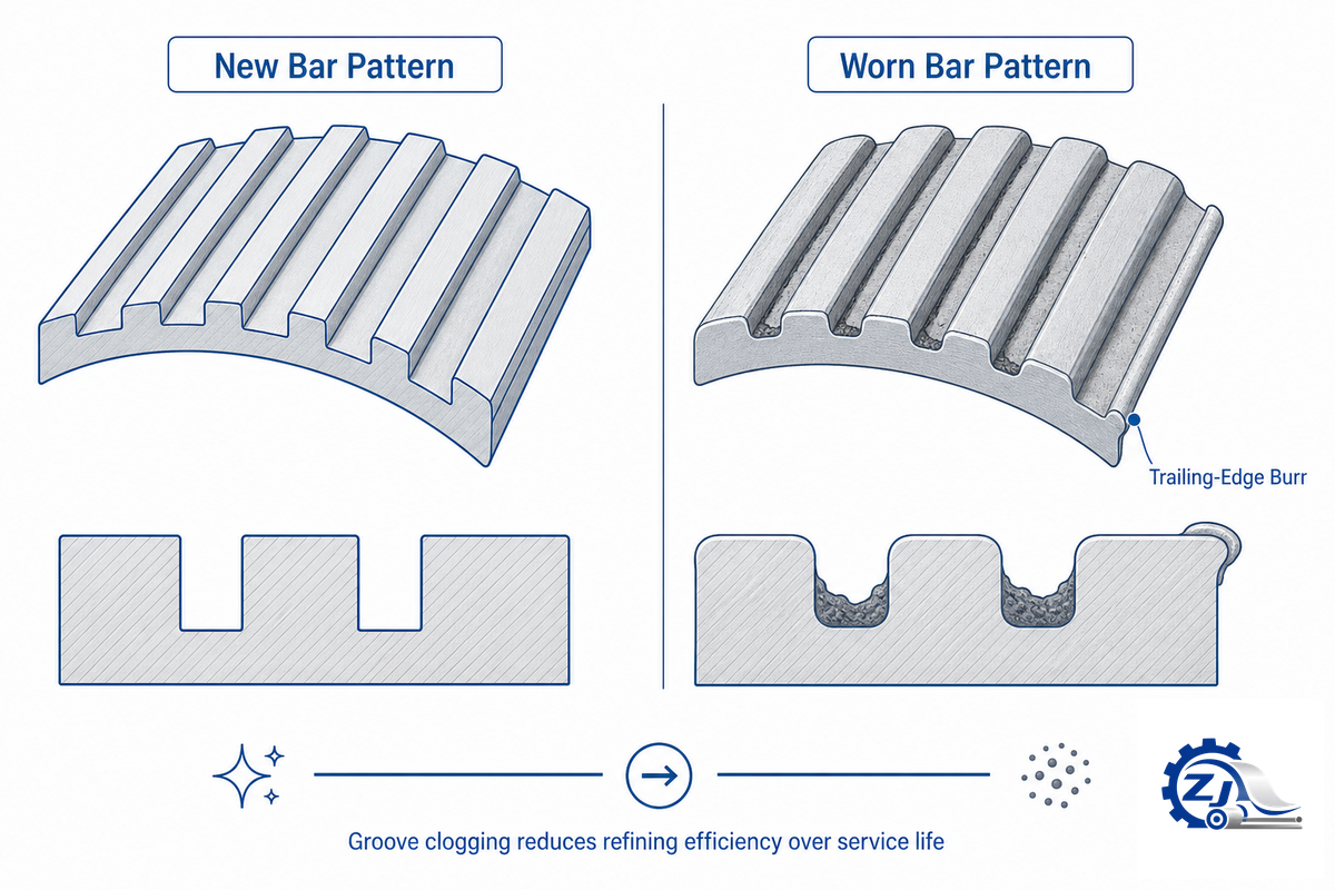 What Actually Wears Out a Refiner Plate or Screen Basket (and How to Tell) — Zejiang
