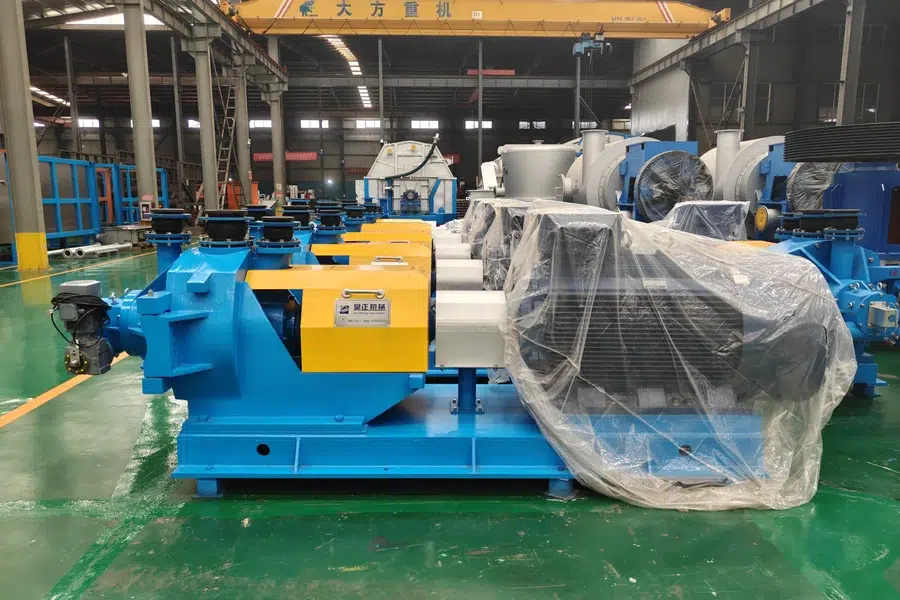Disc refiner procurement system with double disc refiner equipment in factory