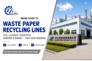Setting Up a Waste Paper Recycling Line: Planning Guide