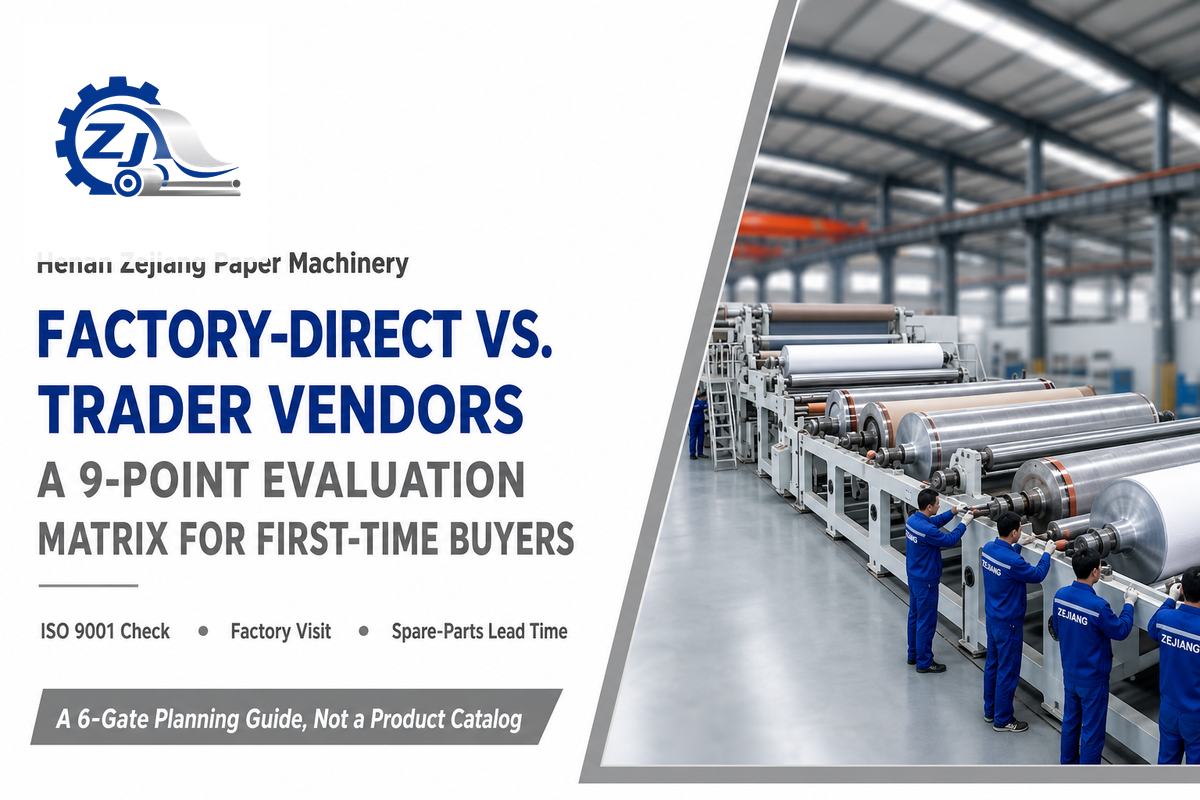Evaluating Equipment Vendors and Suppliers — Zejiang