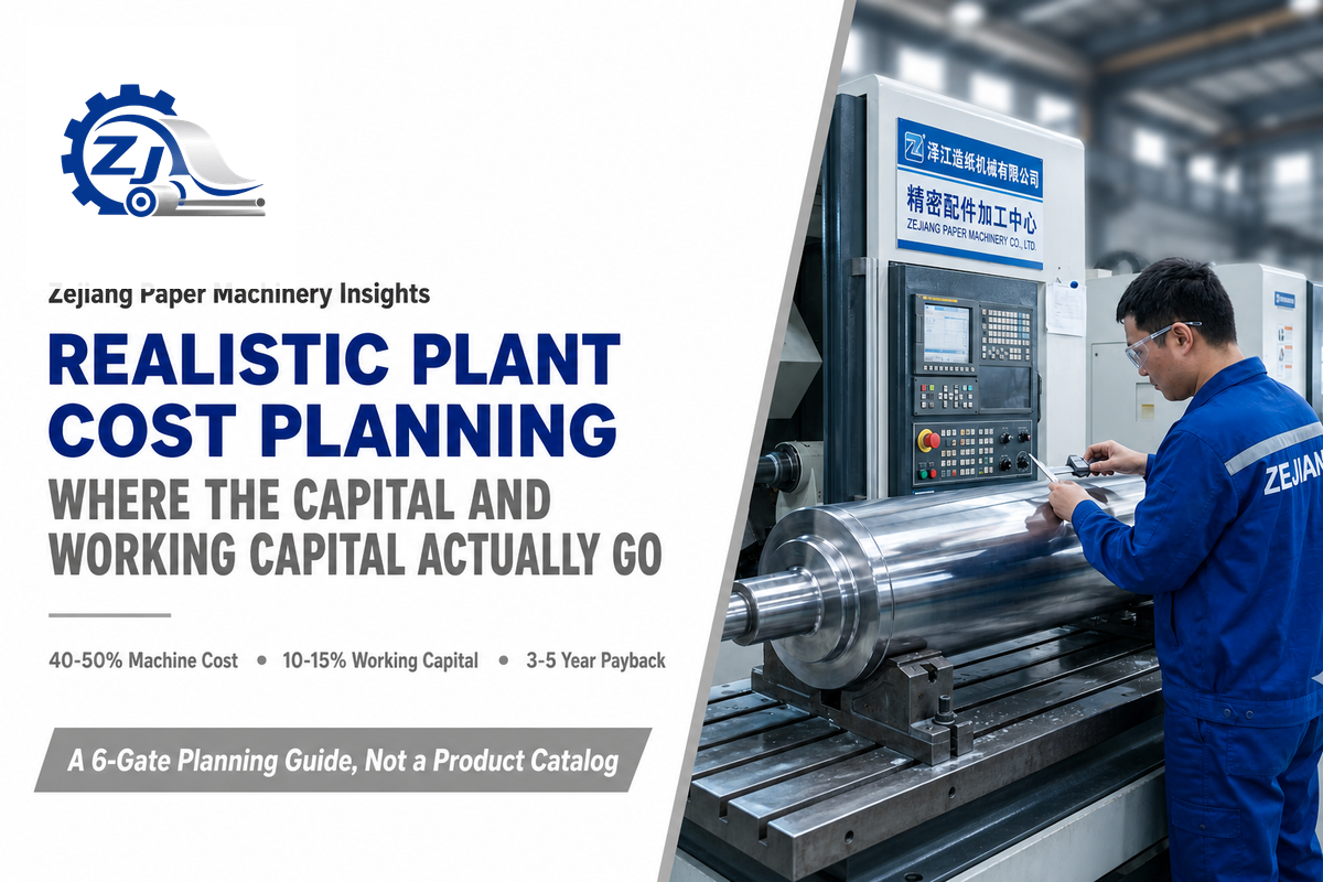 Budget Planning: Realistic Plant Costs for a Waste Paper Recycling Line — Zejiang