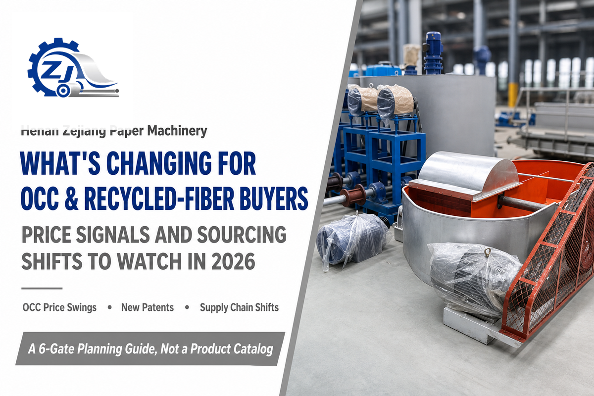 Industry Outlook: What's Changing for OCC/Recycled-Fiber Buyers — Zejiang