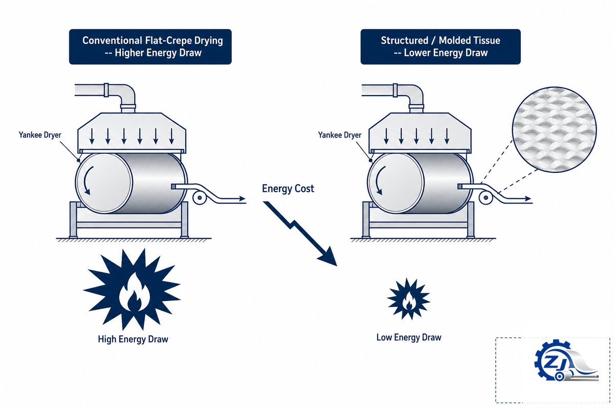 Industry Outlook: What's Changing in Tissue Forming & Drying — Zejiang Paper Machinery