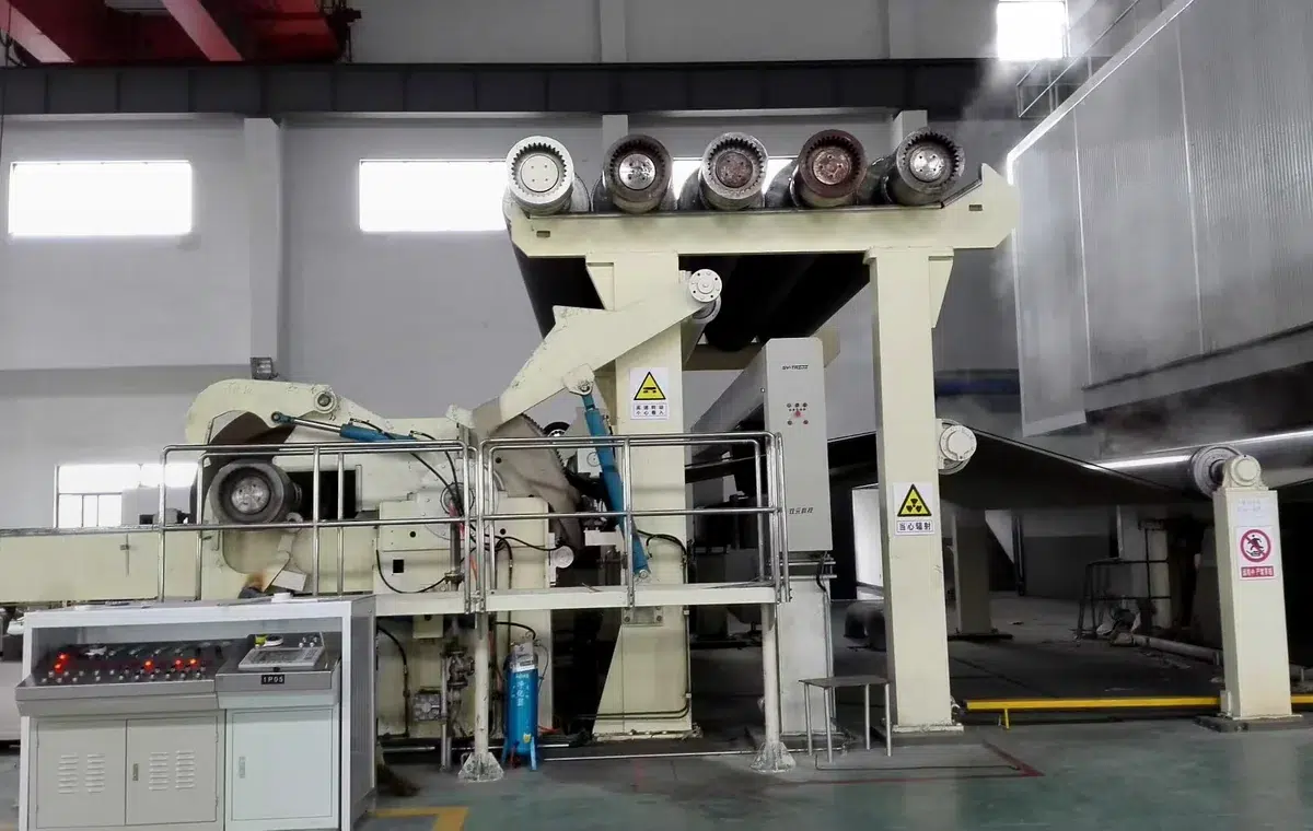 Complete used multi ply Fourdrinier paper machine in stock