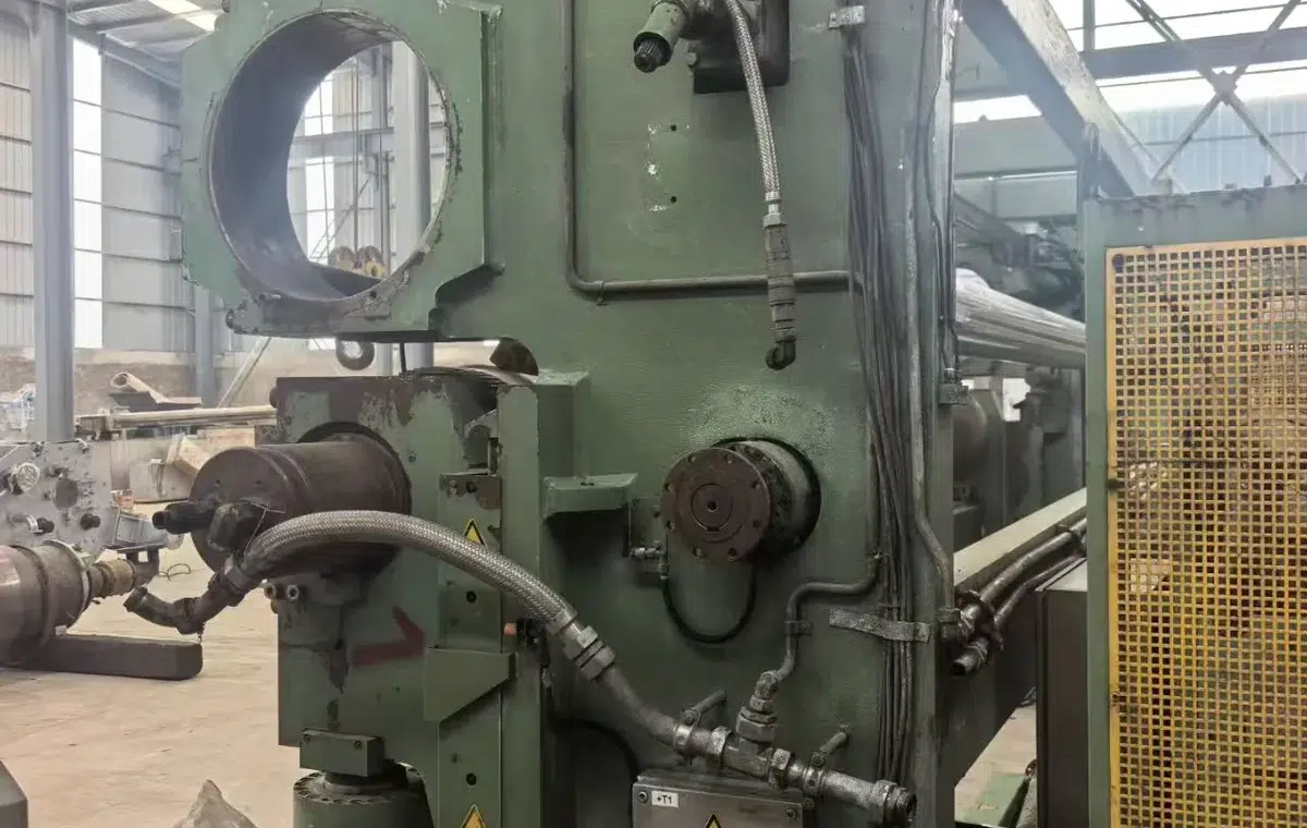 Used finishing and forming sections including controllable crown hard calender