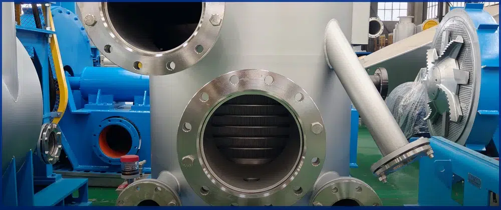 Pressure screen inlet and reject outlet product detail