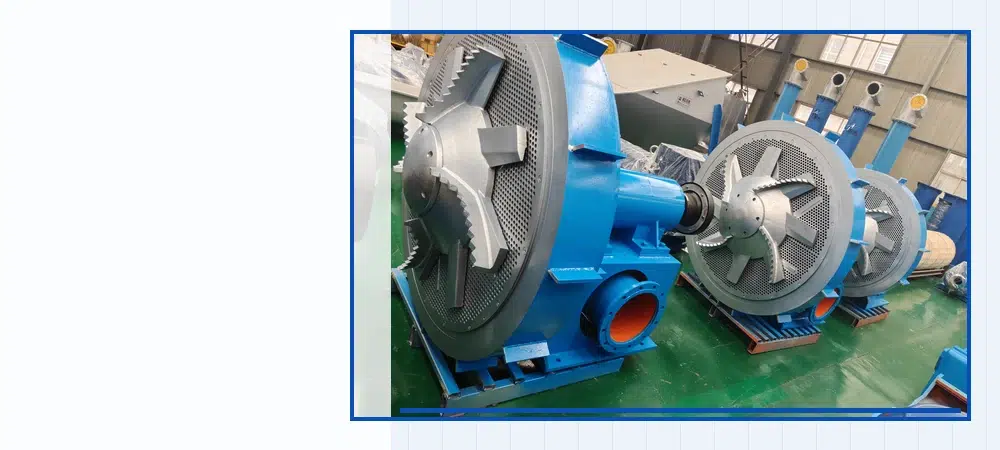 Zejiang pressure screen equipment photo designed for inflow outflow and upflow model selection