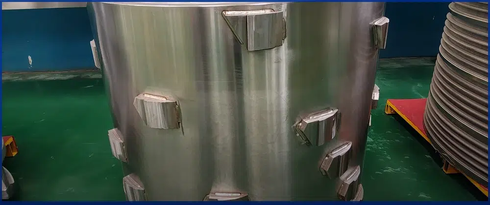 Screen drum and basket cylinder product detail for the pressure screening zone