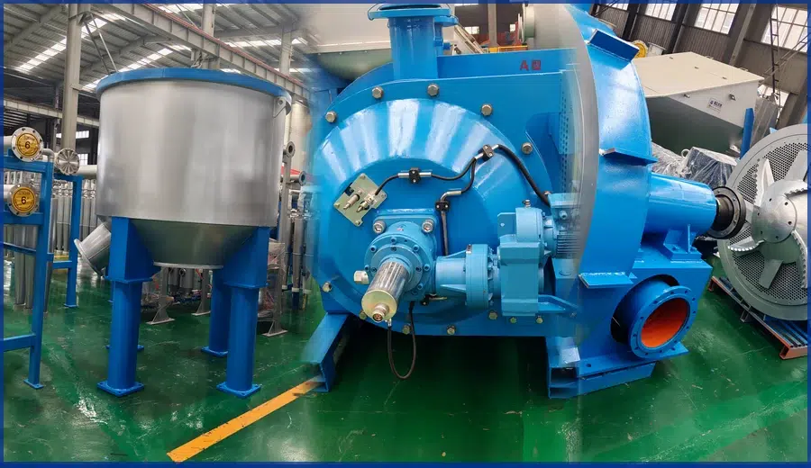 Coordinated stock preparation build with pulper refiner and pressure screen equipment