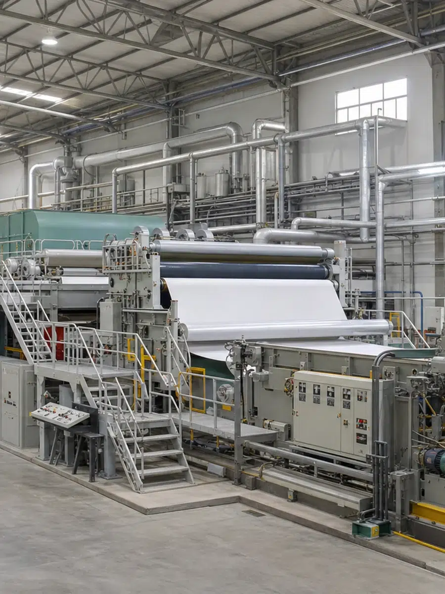 New paper machine line evaluation for rebuild versus new project decision