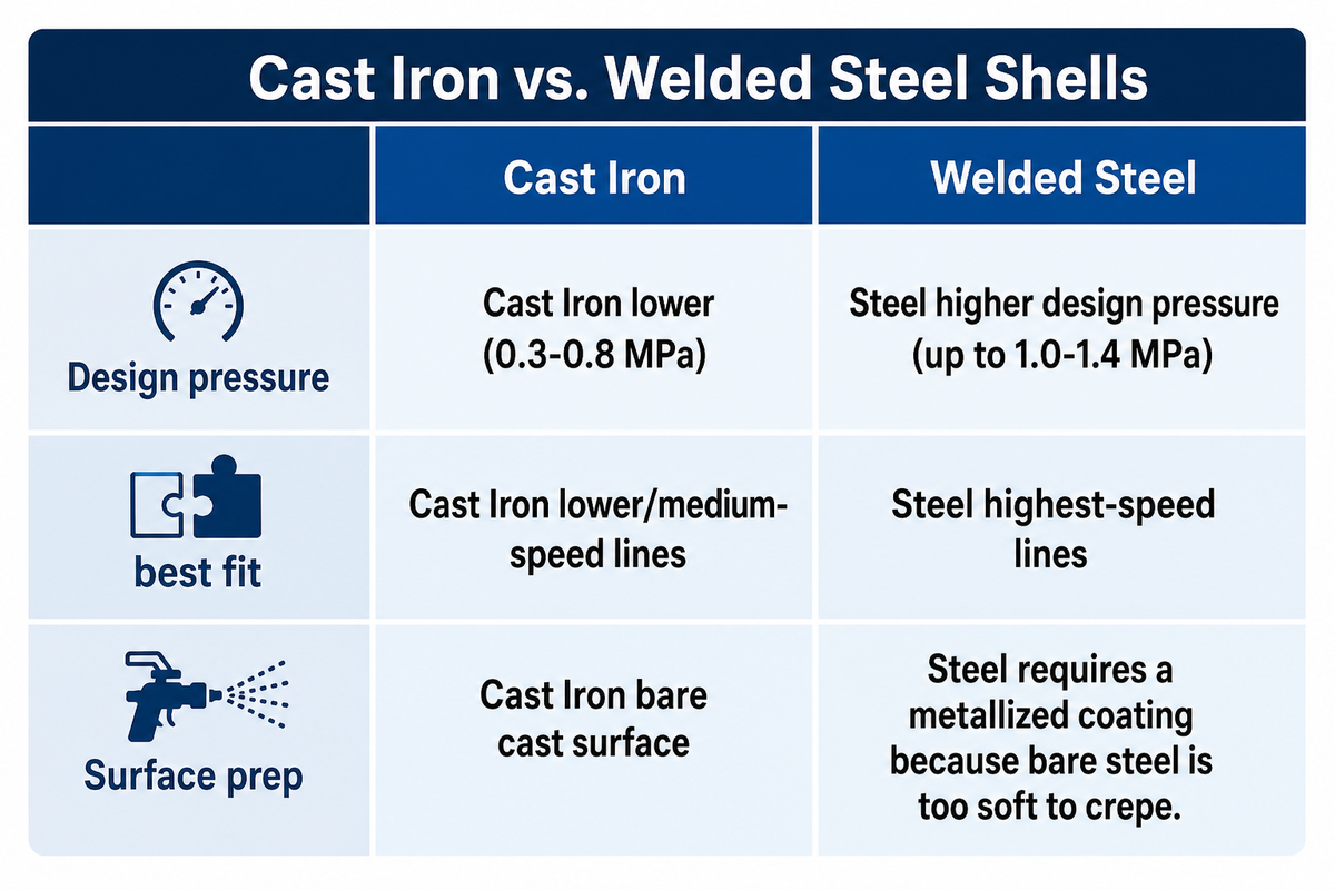 Cast Iron vs. Steel Shells: Choosing the Right Yankee Cylinder for Your Paper Machine — Henan Zejiang Paper Machinery