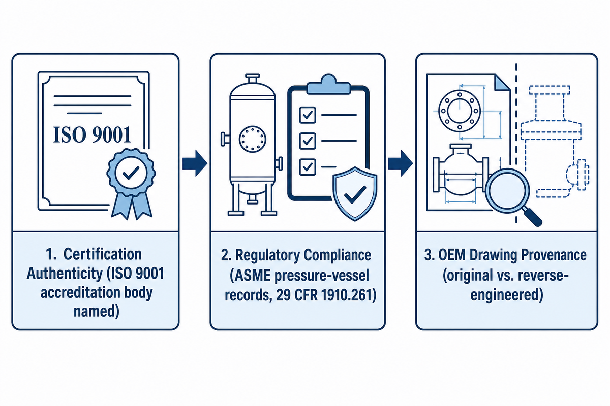 The 3-Part Supplier Qualification Gate: A Checklist Before You Request a Quote