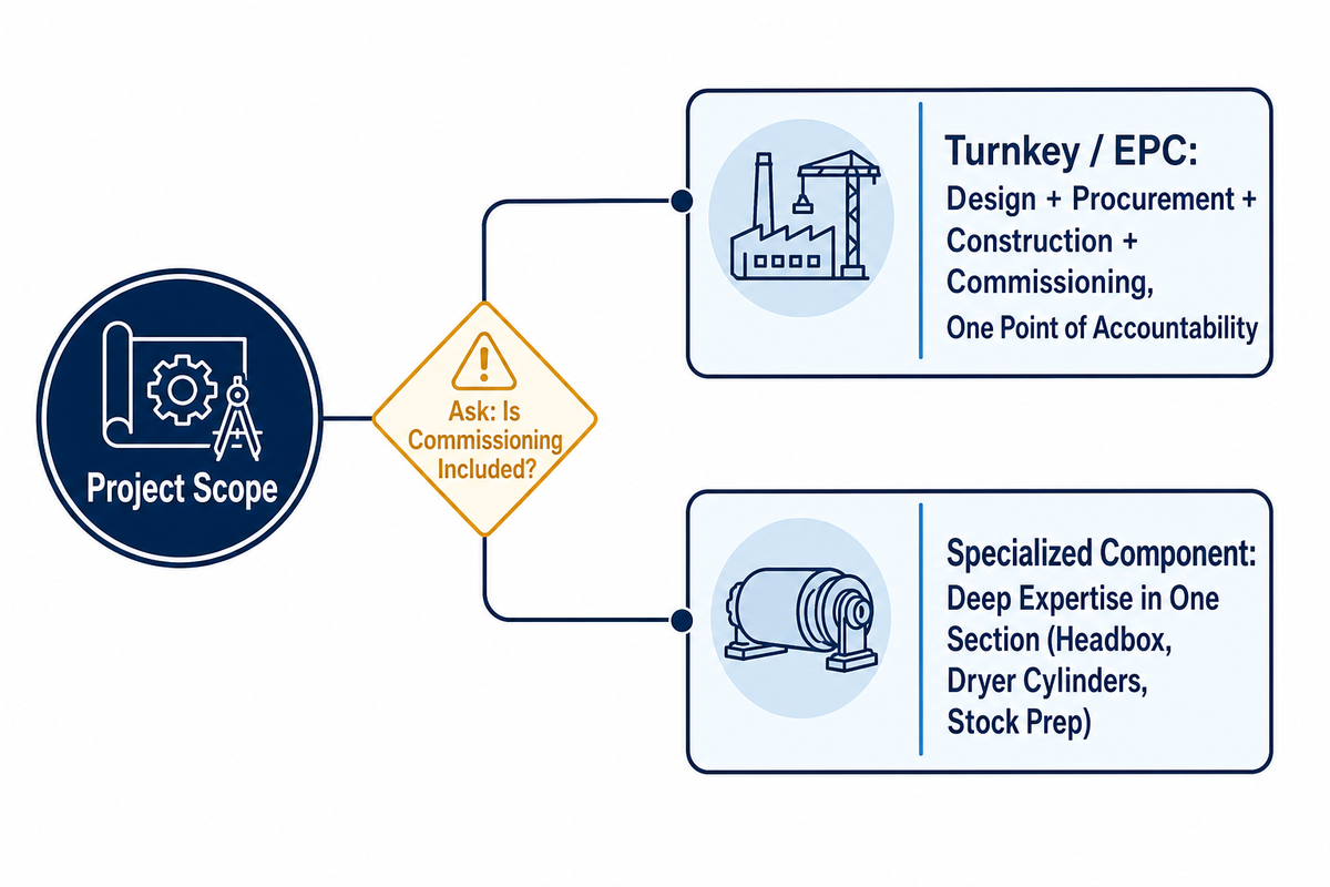 Full-Line Turnkey vs. Specialized Component Supplier: Which Scope Do You Need?