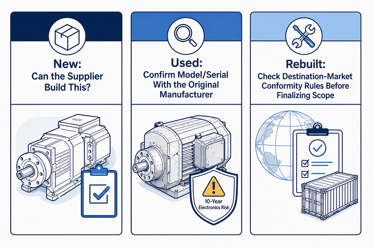 New vs. Used vs. Rebuilt Paper Machinery: Different Due Diligence