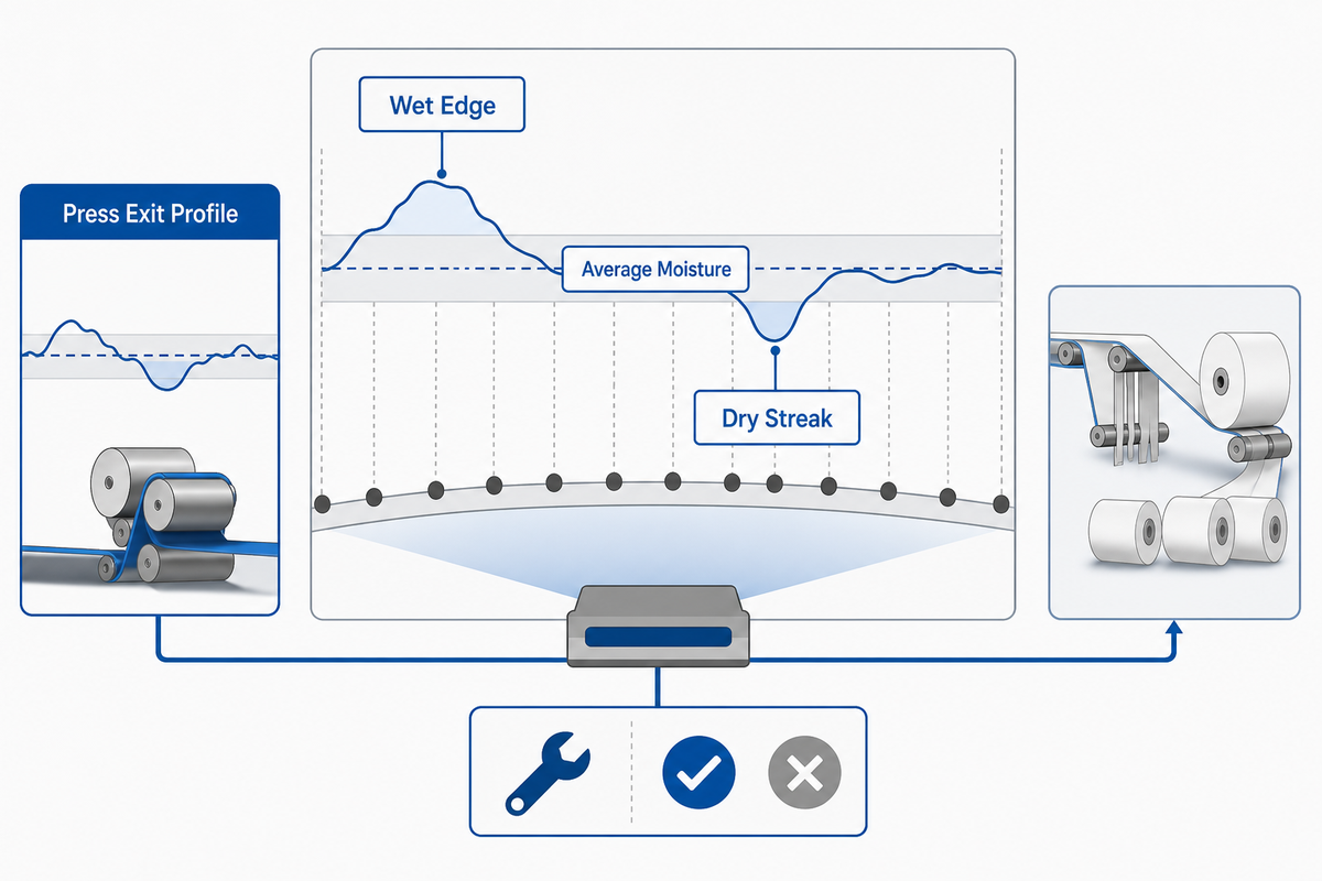 Moisture Targets and Cross-Direction Profile Control — Zejiang Paper Machinery