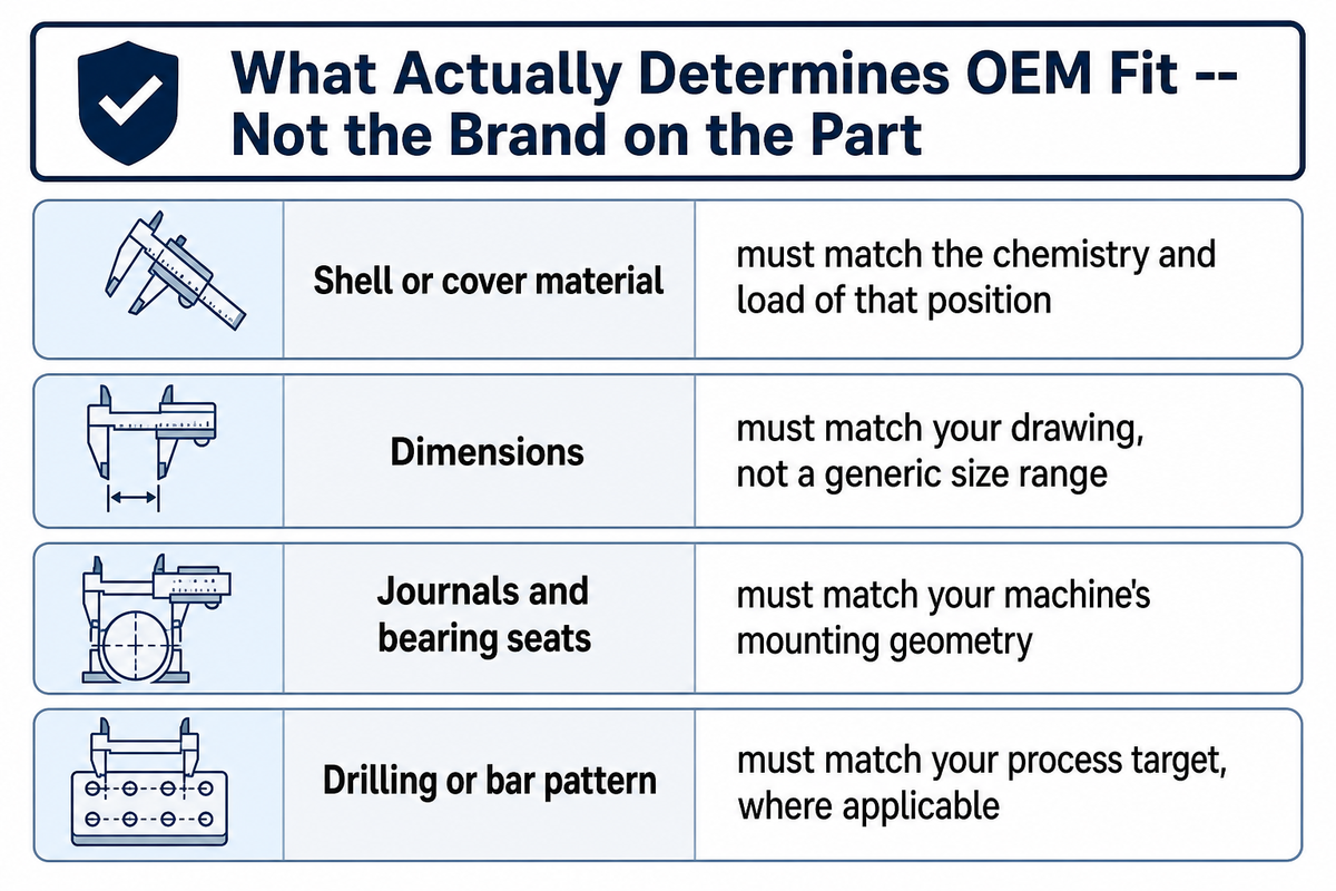 OEM-Compatible vs. Catalog Parts, What Actually Determines Fit — Henan Zejiang Paper Machinery