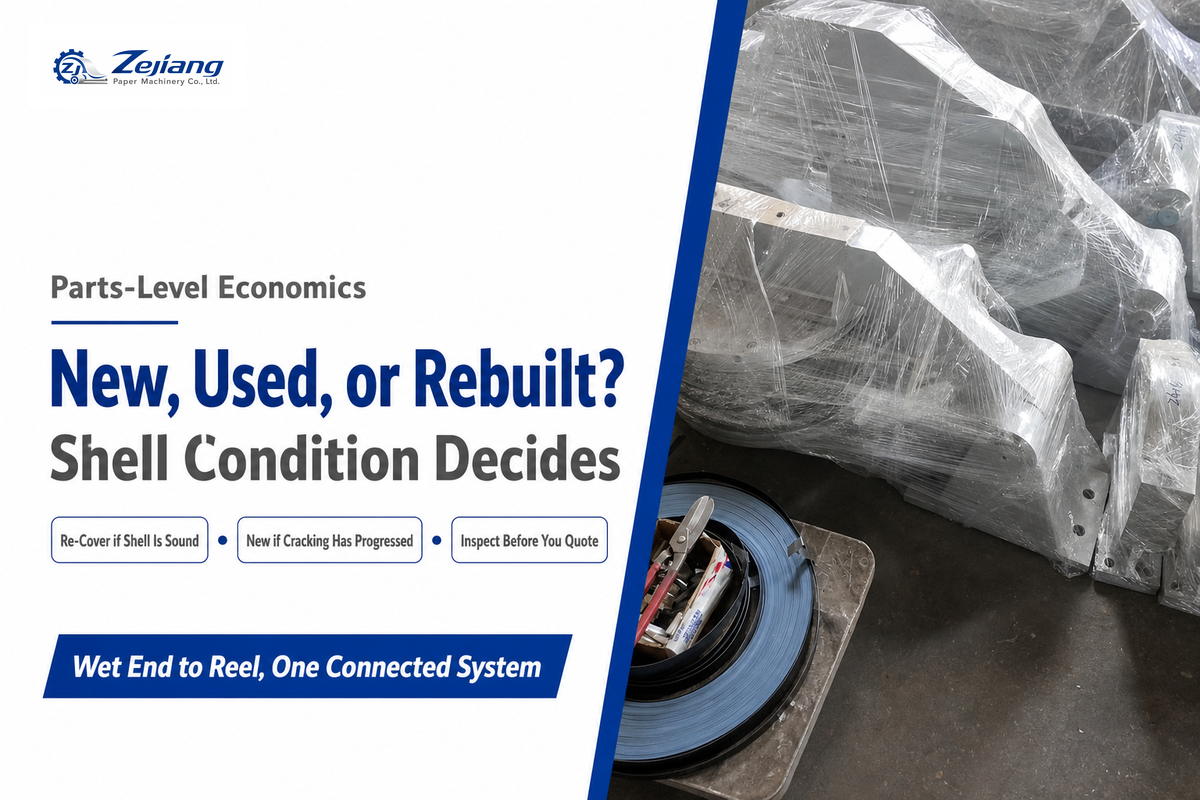 New, Used, or Rebuilt? The Parts-Level Economics — Henan Zejiang Paper Machinery