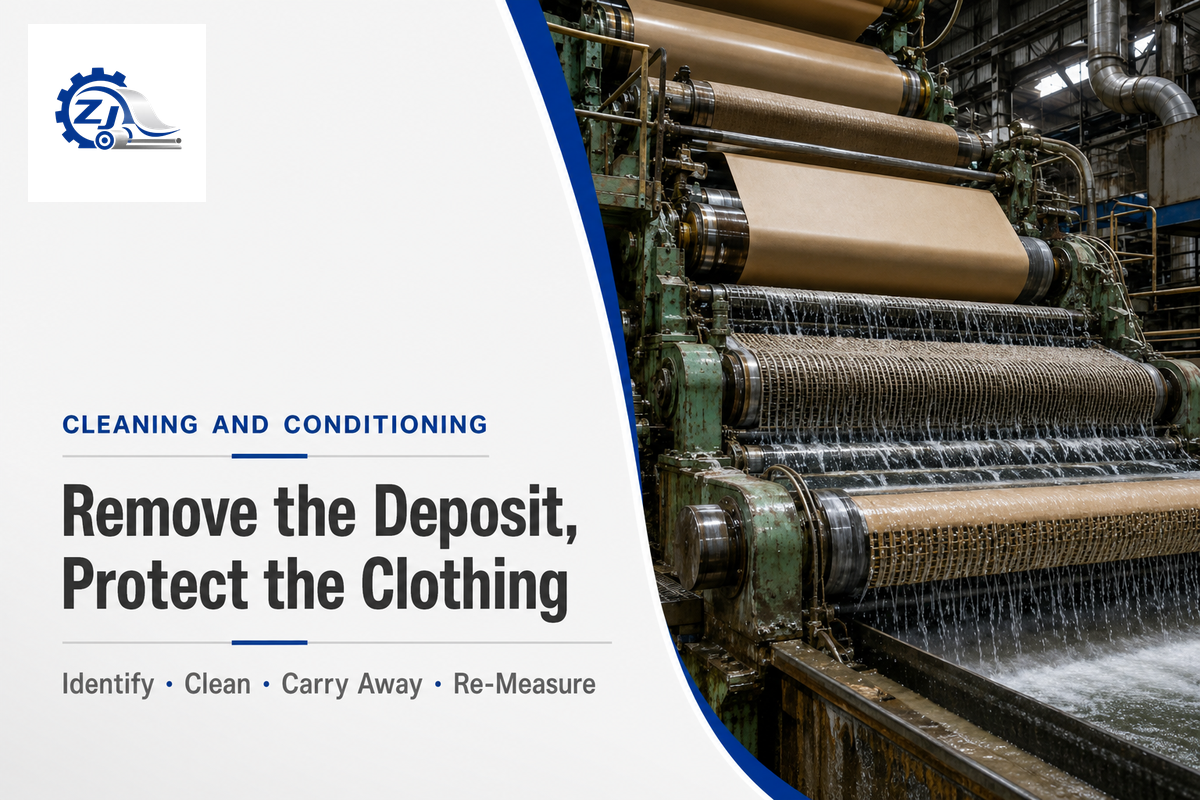 How Should Press Felts and Dryer Fabrics Be Cleaned and Conditioned? — Zejiang