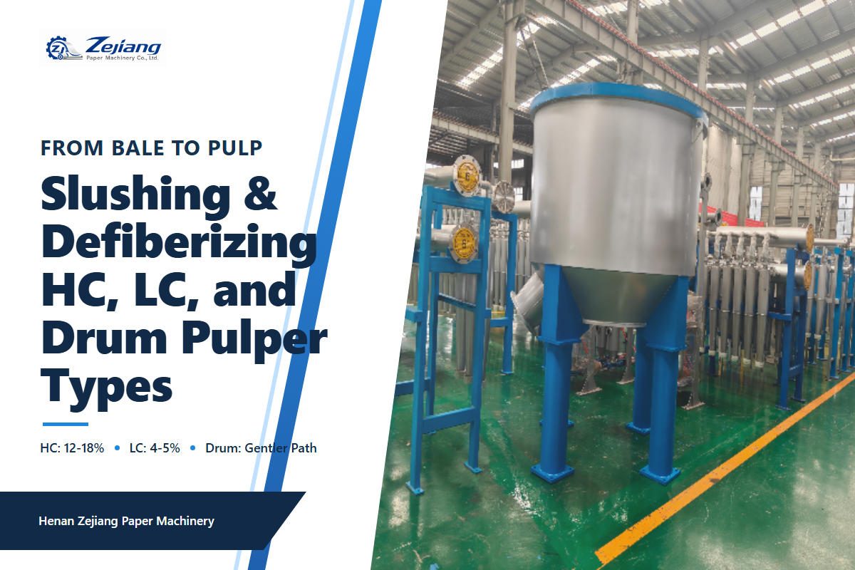 From Bale to Pulp: Slushing and Initial Defiberizing