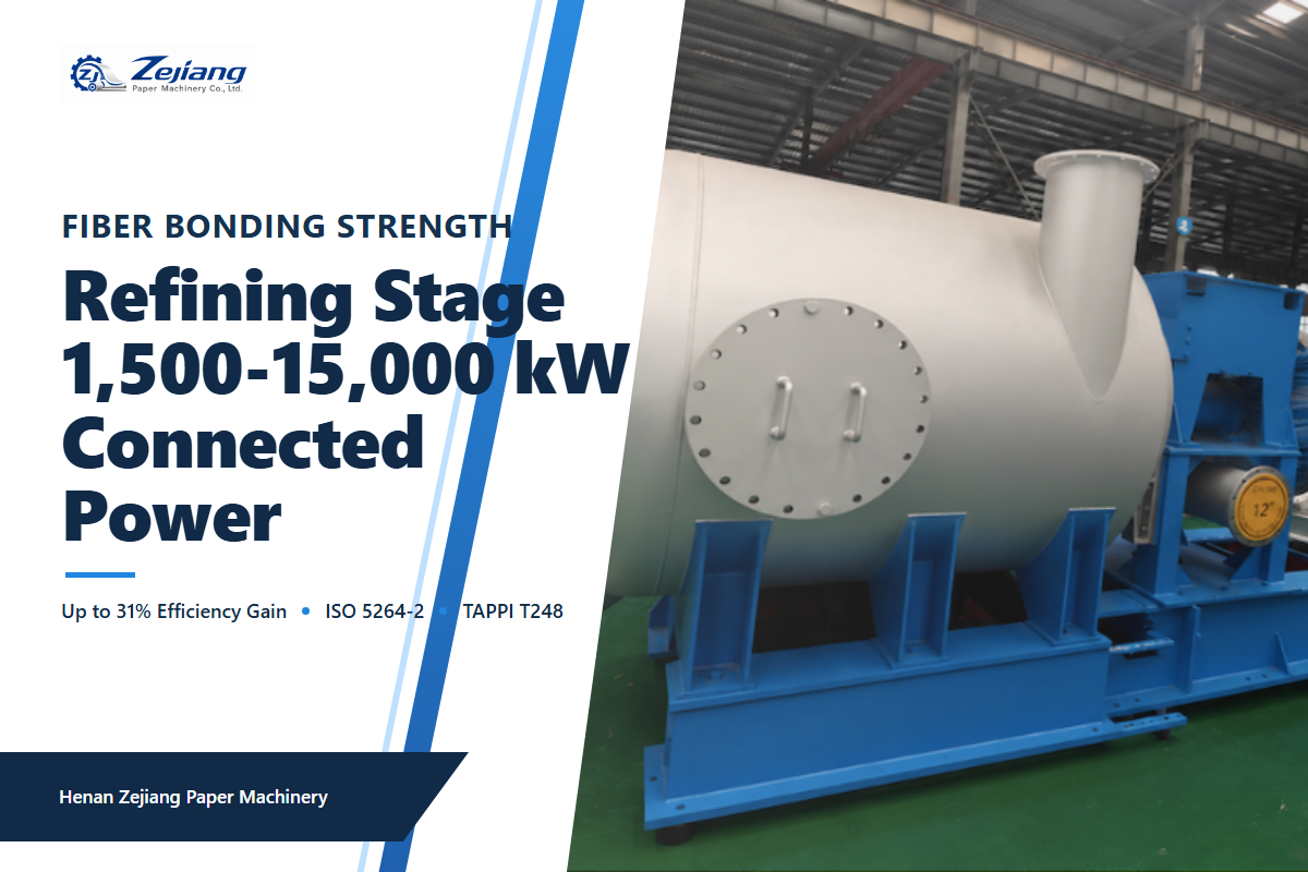 Refining: Developing Fiber Bonding Strength and Paper Quality