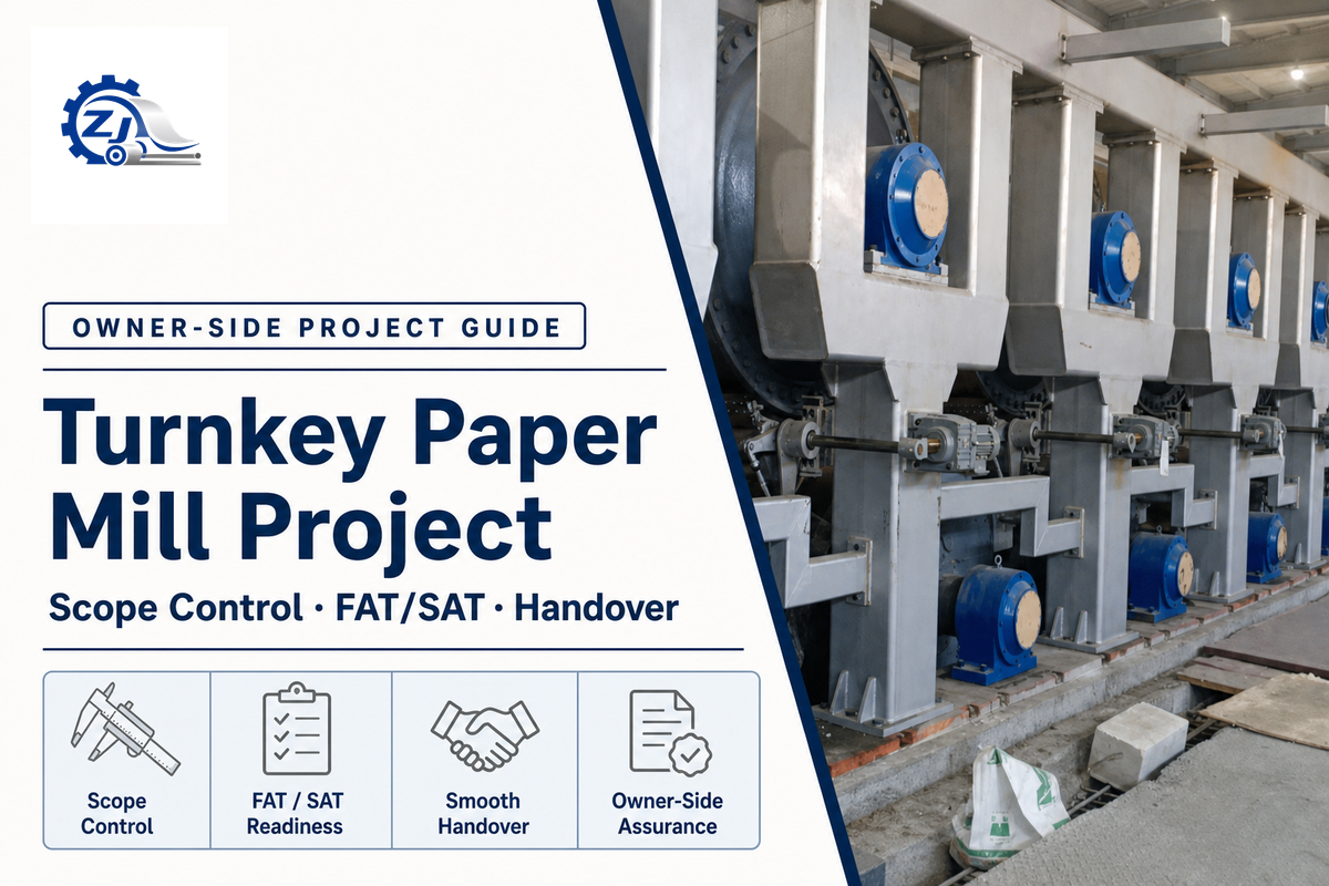 Turnkey Paper Mill Project Guide: Scope Control, Acceptance Tests, and Handover