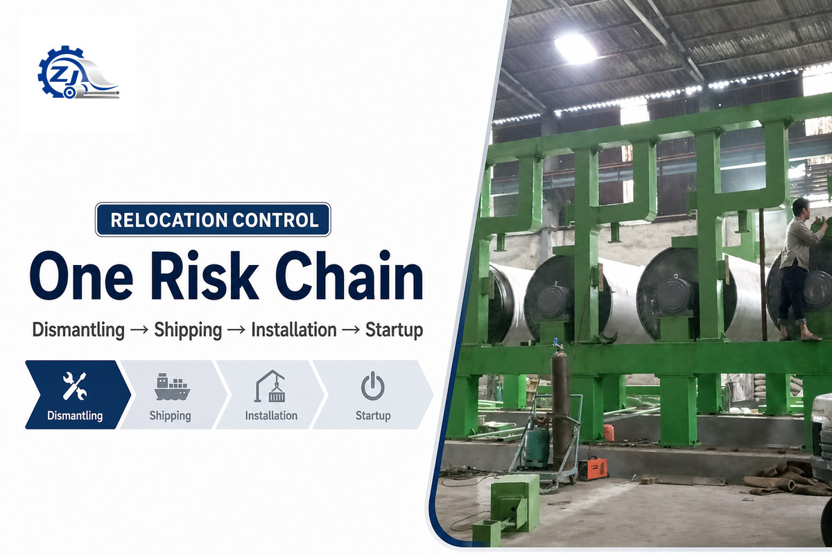 Dismantling, Shipping and Startup Are One Risk Chain — Zejiang Paper Machinery