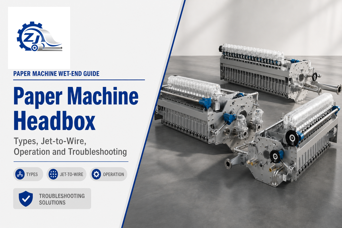 Paper machine headbox guide covering types, jet-to-wire operation and troubleshooting