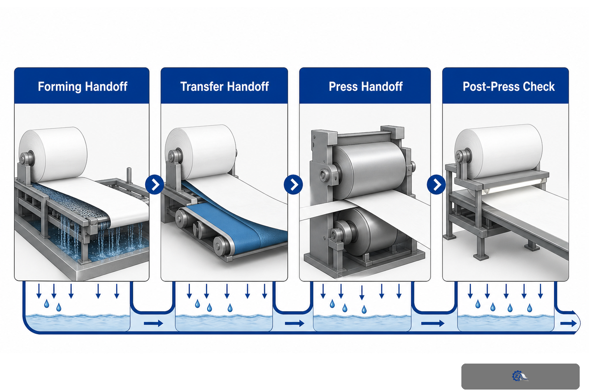 Where Does Each Roll Work in the Wet End? — Zejiang