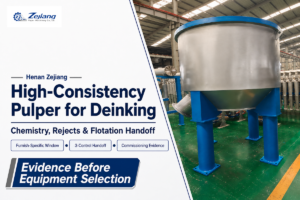 High-Consistency Pulper for Deinking: 7 Buying Checks