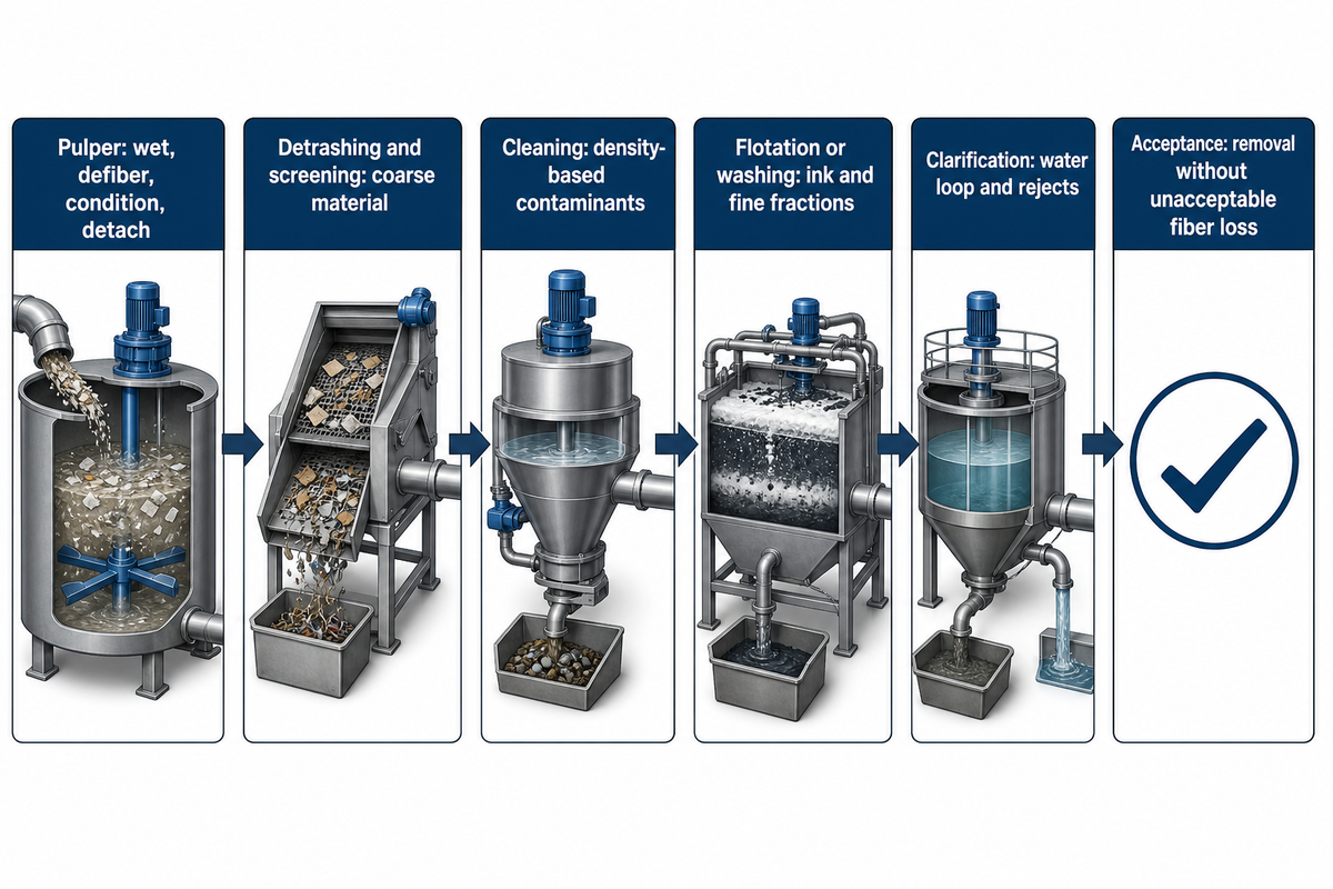 What Does a High-Consistency Pulper Actually Do in Deinking? — Henan Zejiang Paper Machinery