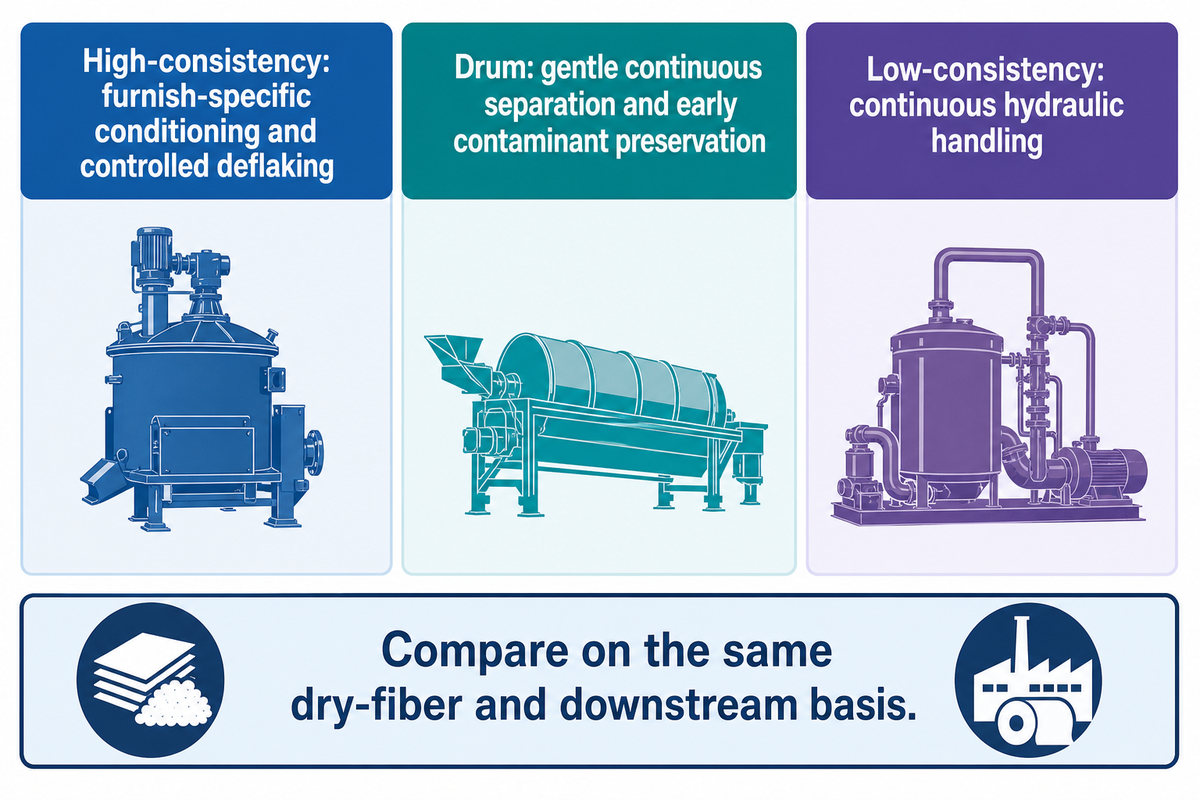 High-Consistency, Drum, or Low-Consistency: Deinking Handoff Failure Modes — Henan Zejiang Paper Machinery