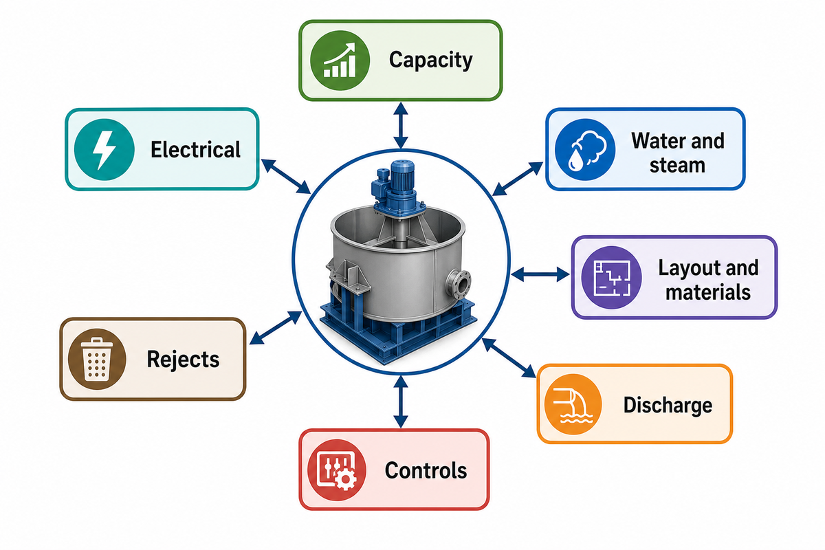 Integration and Utility Requirements Before Layout Freeze — Henan Zejiang Paper Machinery