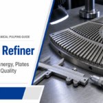 TMP refiner guide from steam-conditioned chips through staged plate action to verified pulp quality